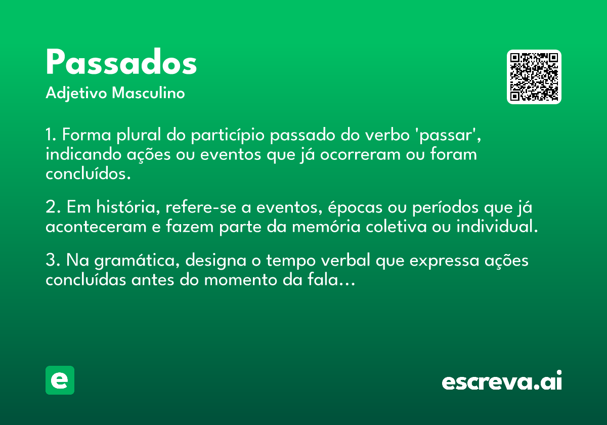 passados