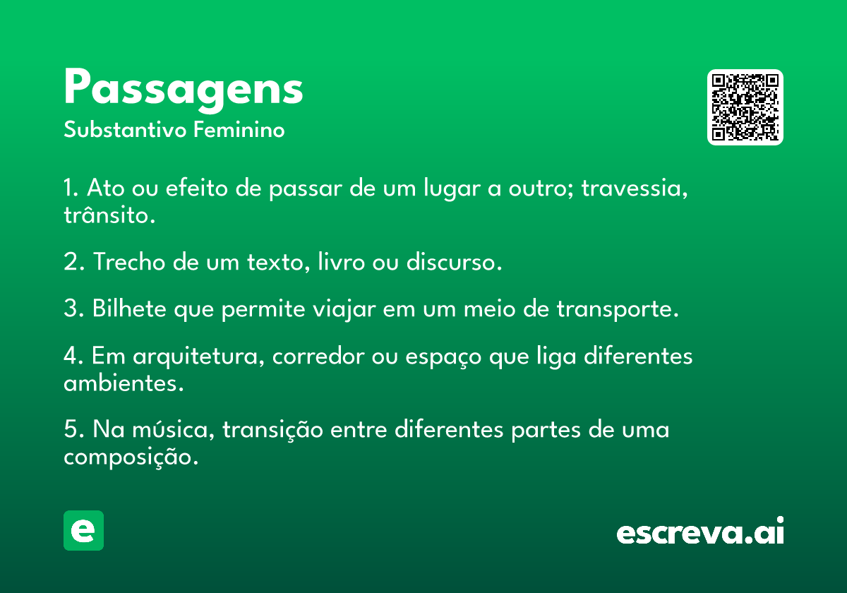 passagens