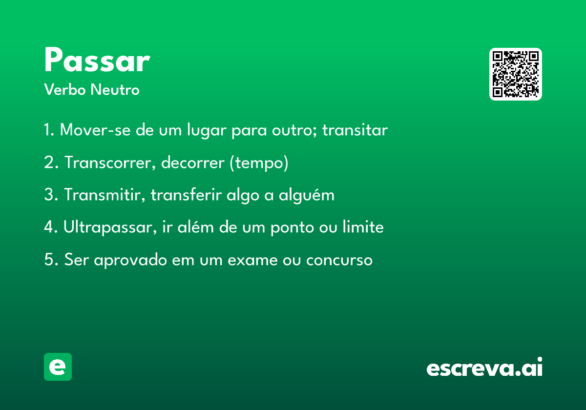 passar