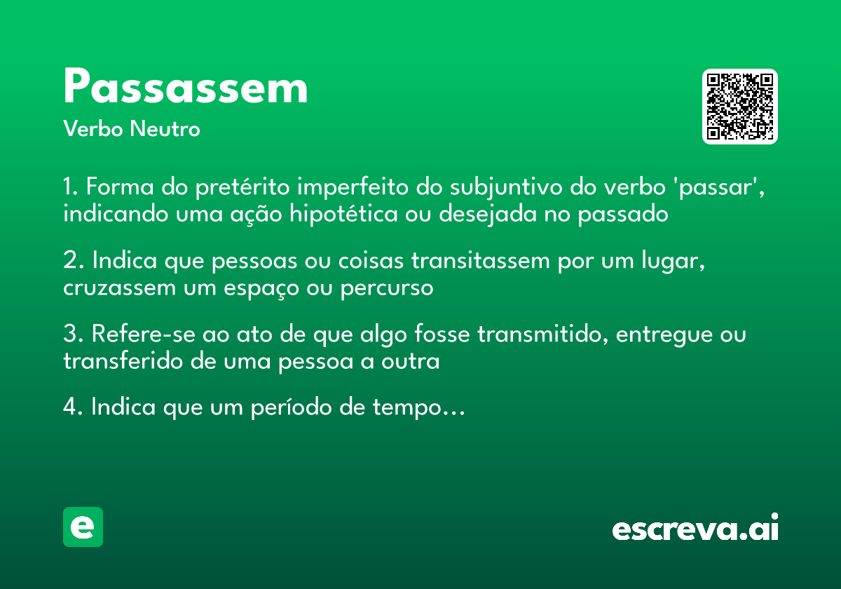 passassem