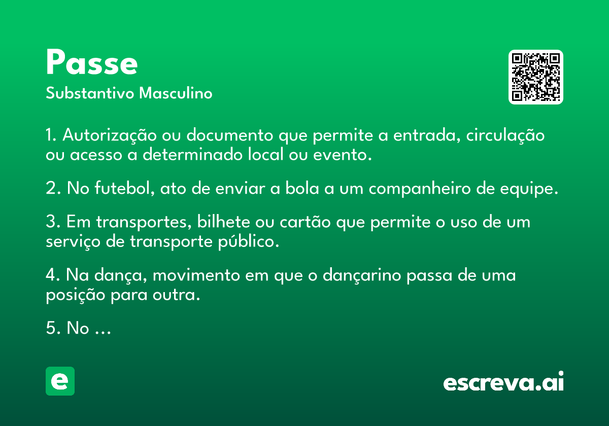 passe