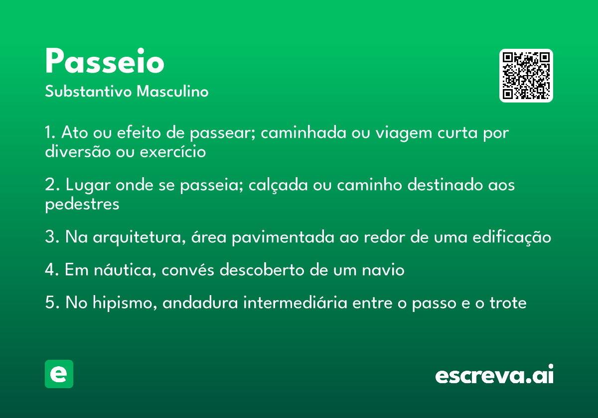 passeio