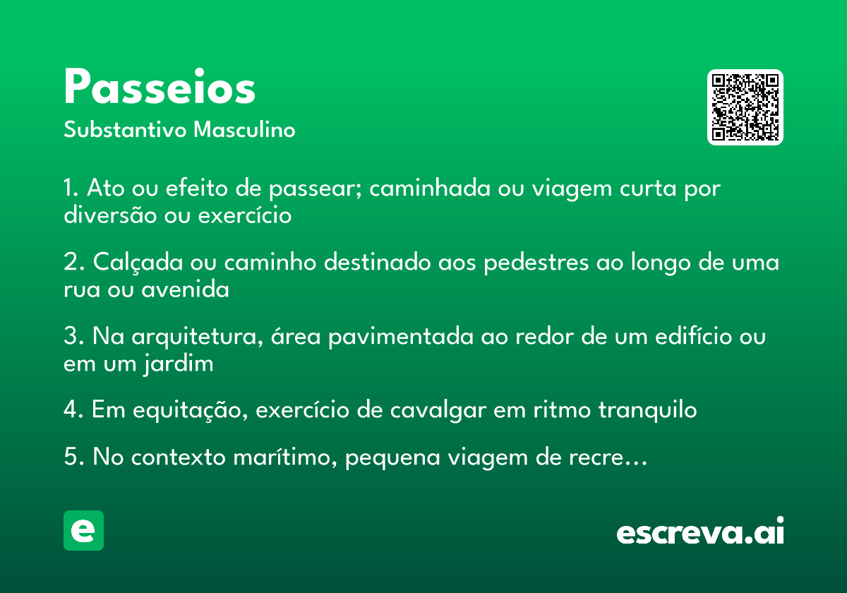 passeios