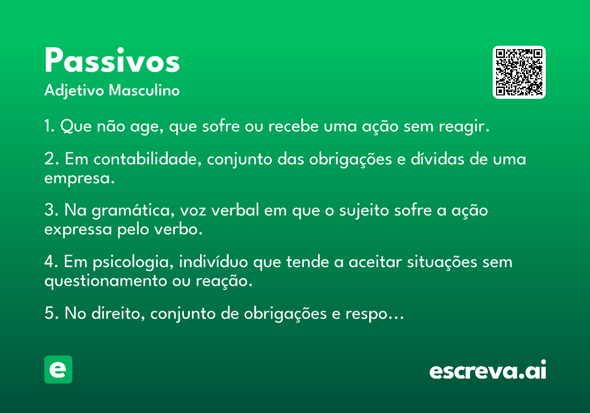 passivos