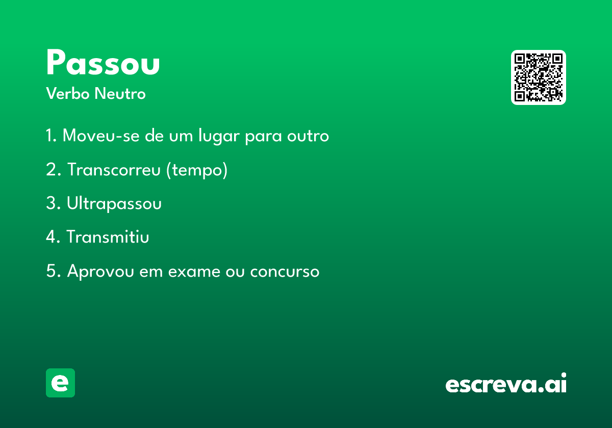 passou