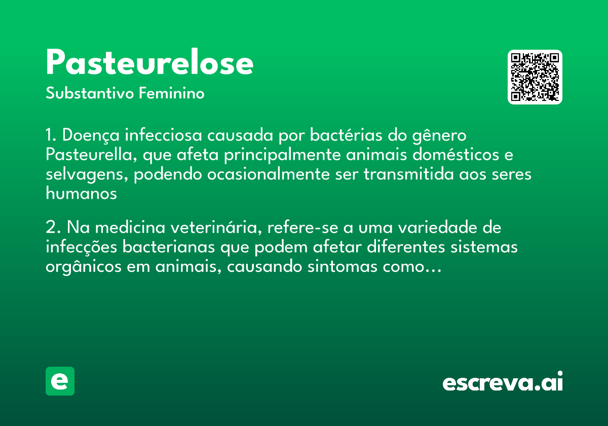 pasteurelose