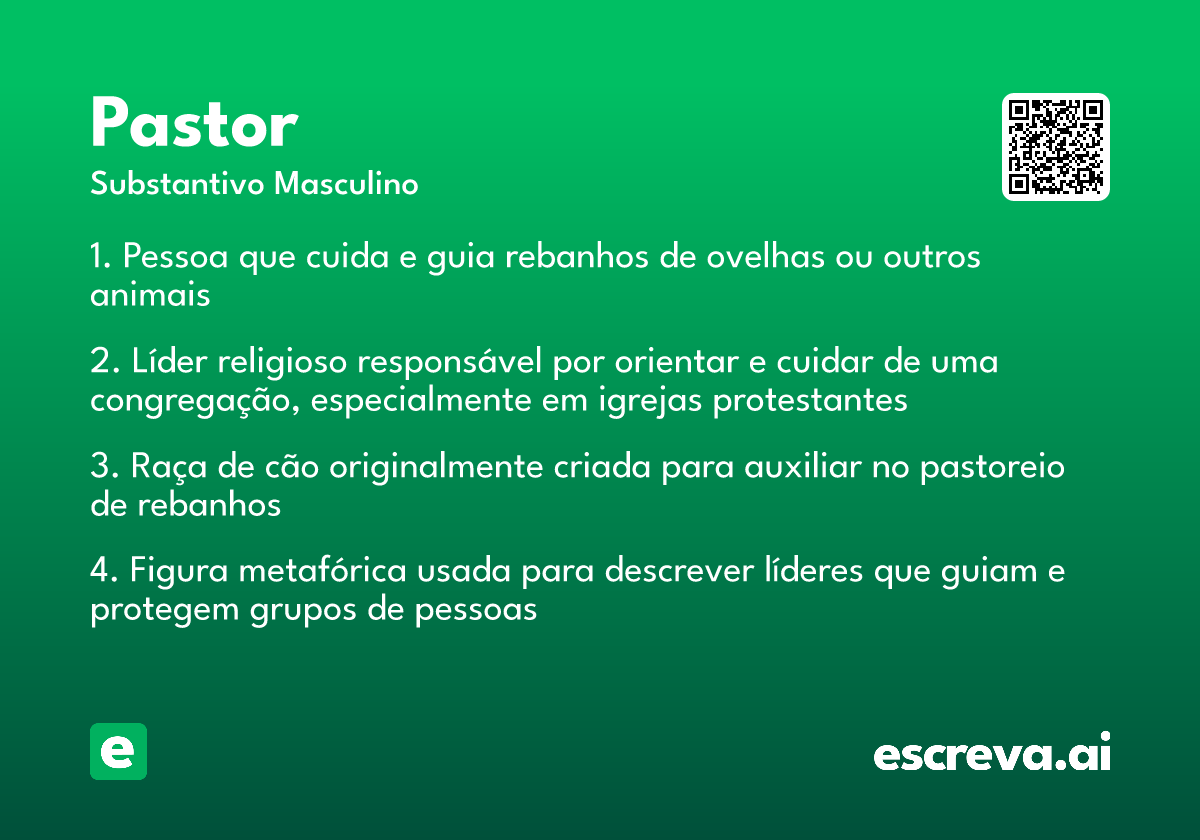 pastor