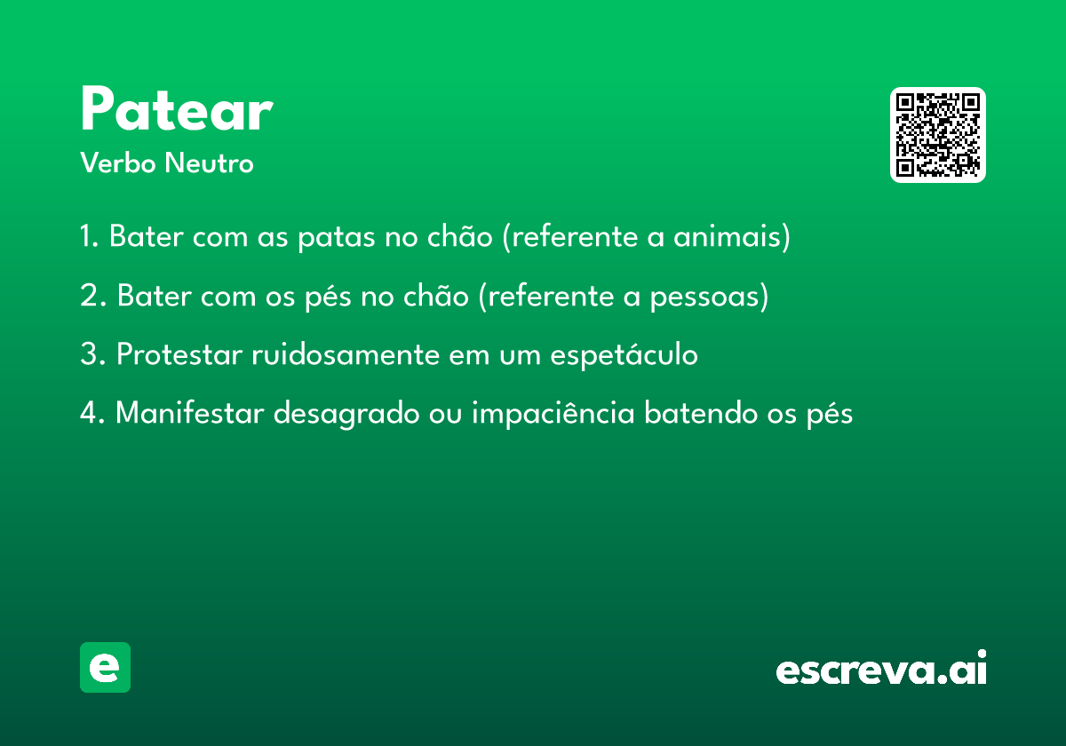 patear