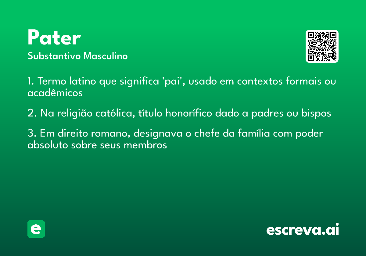 pater