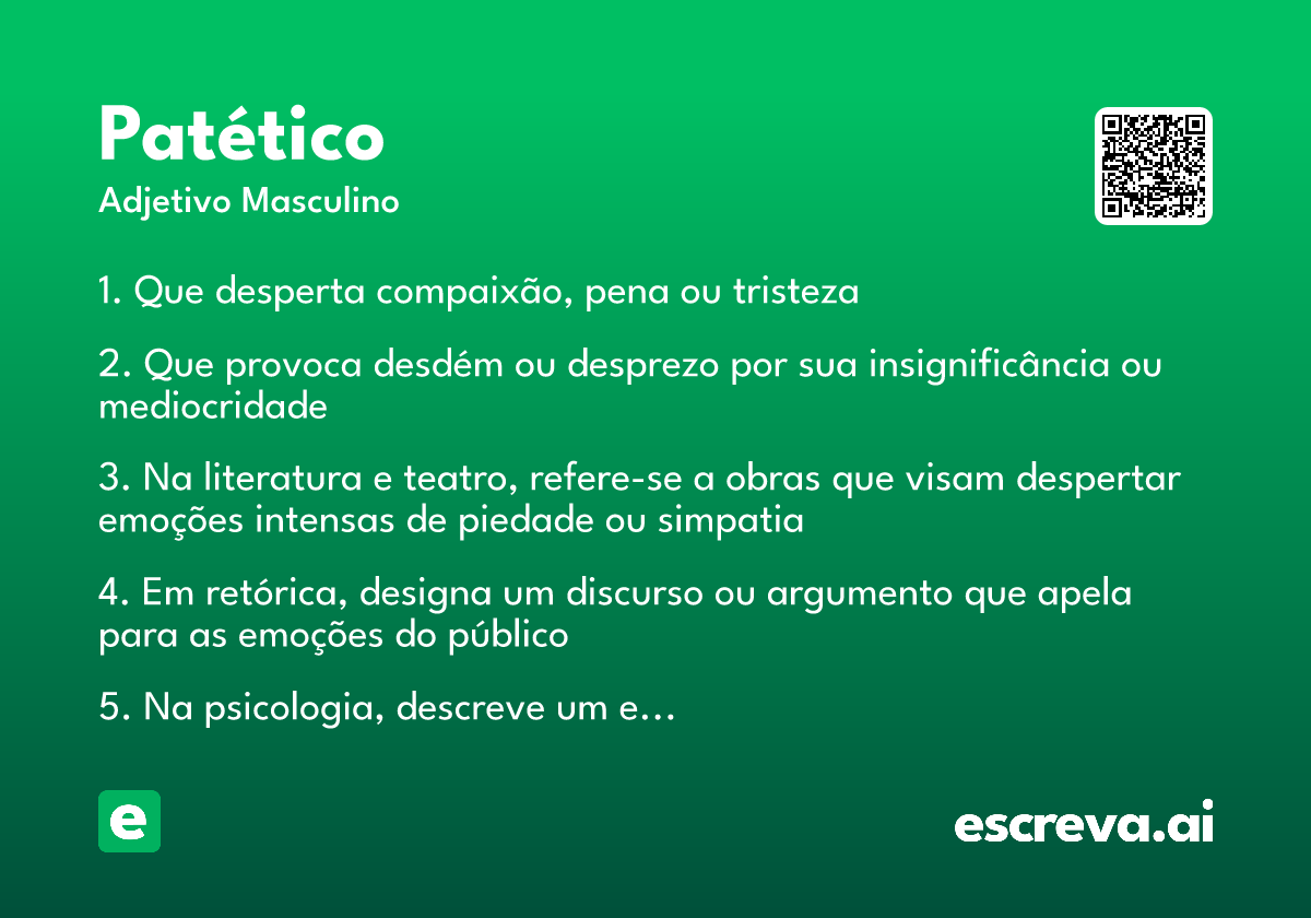patético