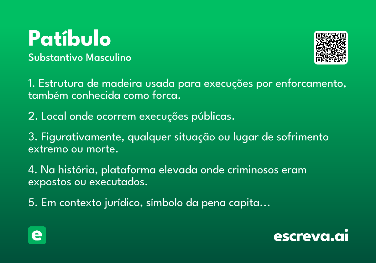 patíbulo