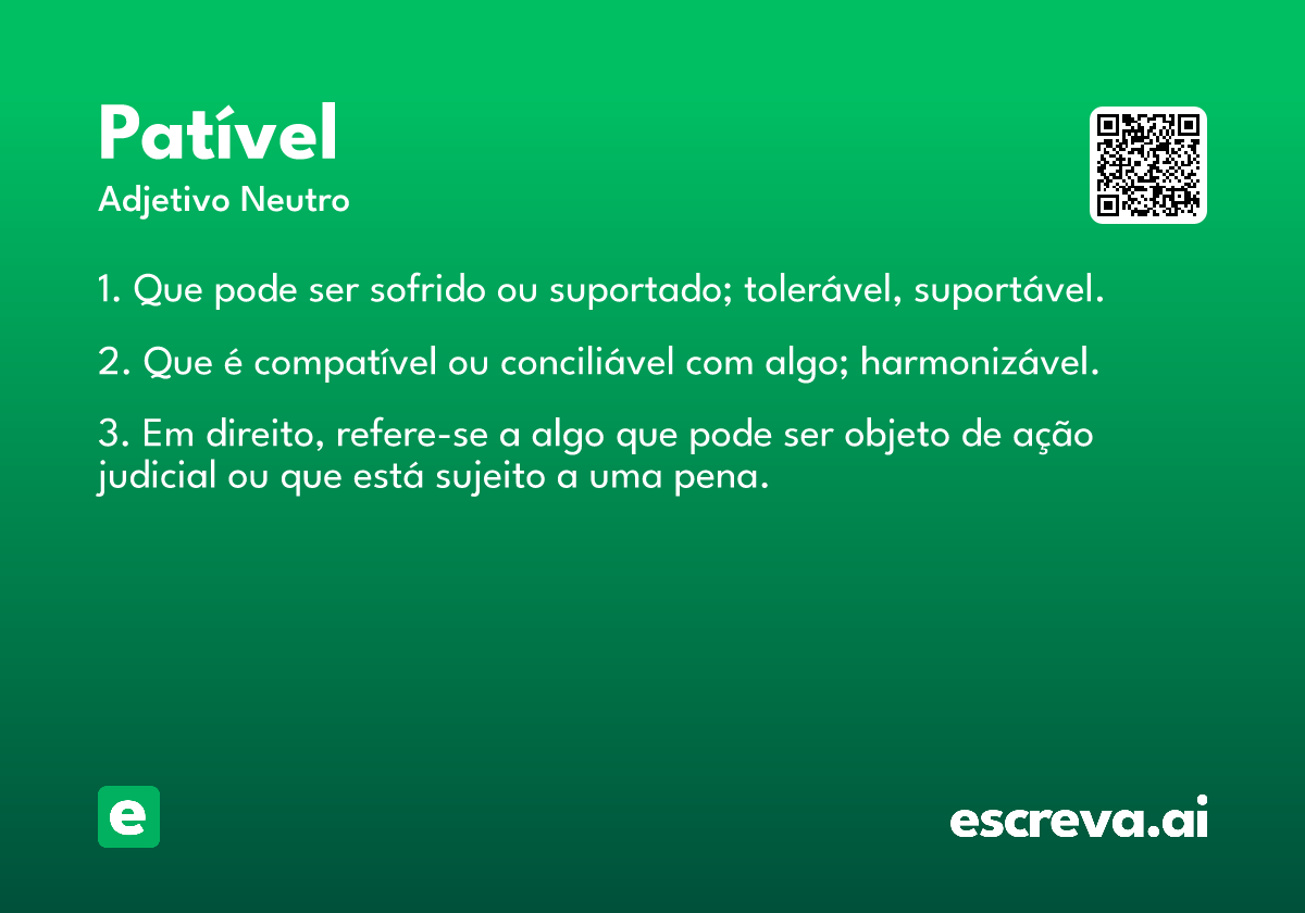 patível