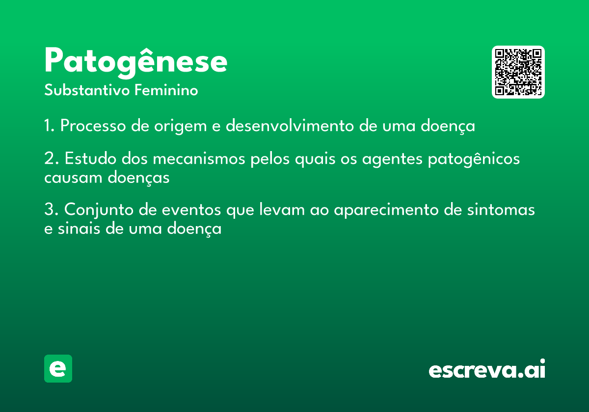 patogênese