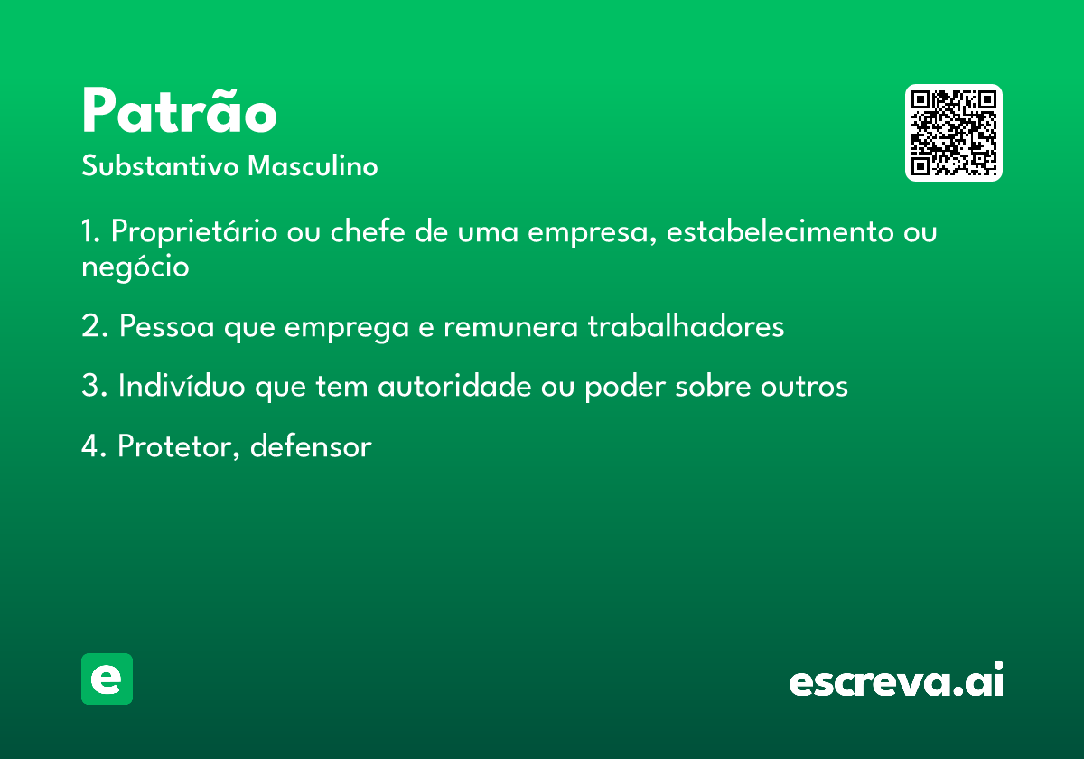 patrão