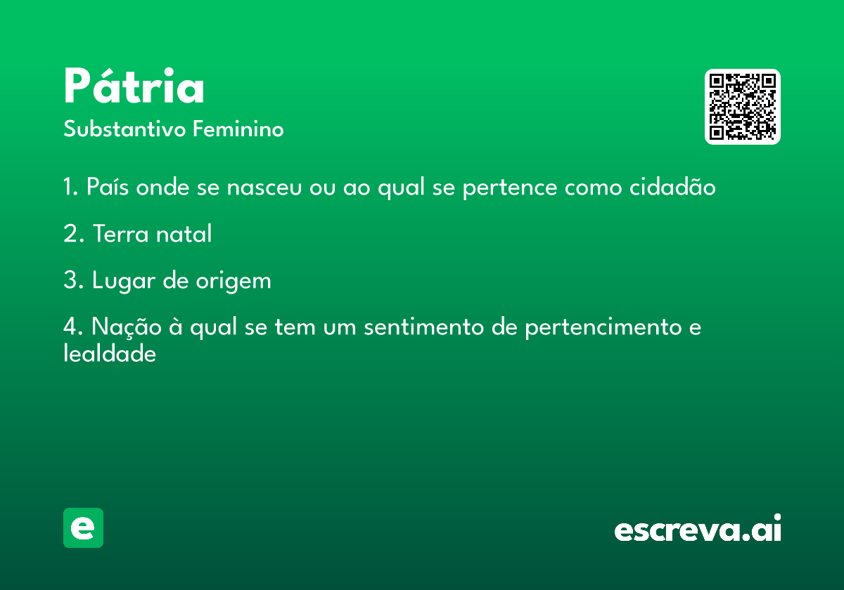 pátria