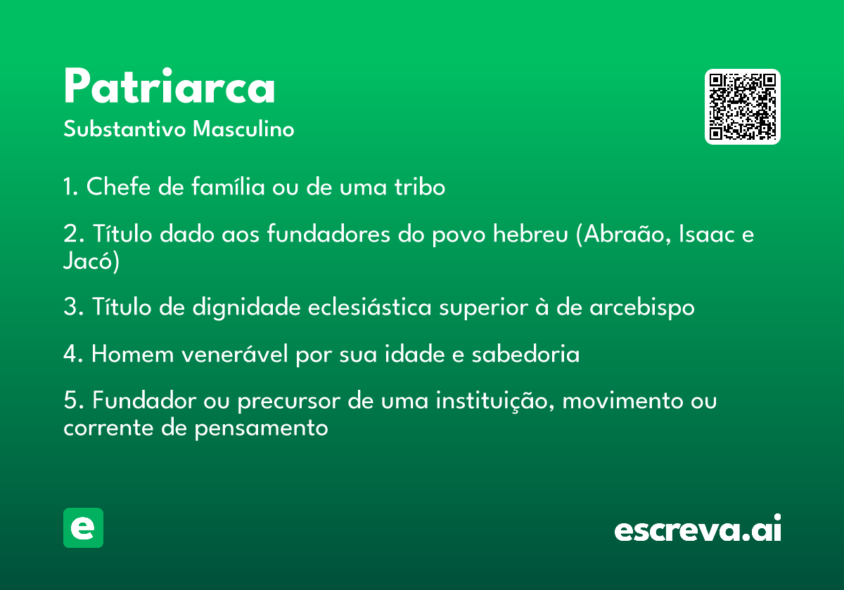 patriarca