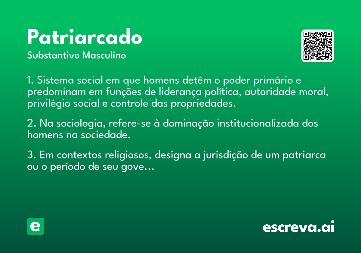 patriarcado