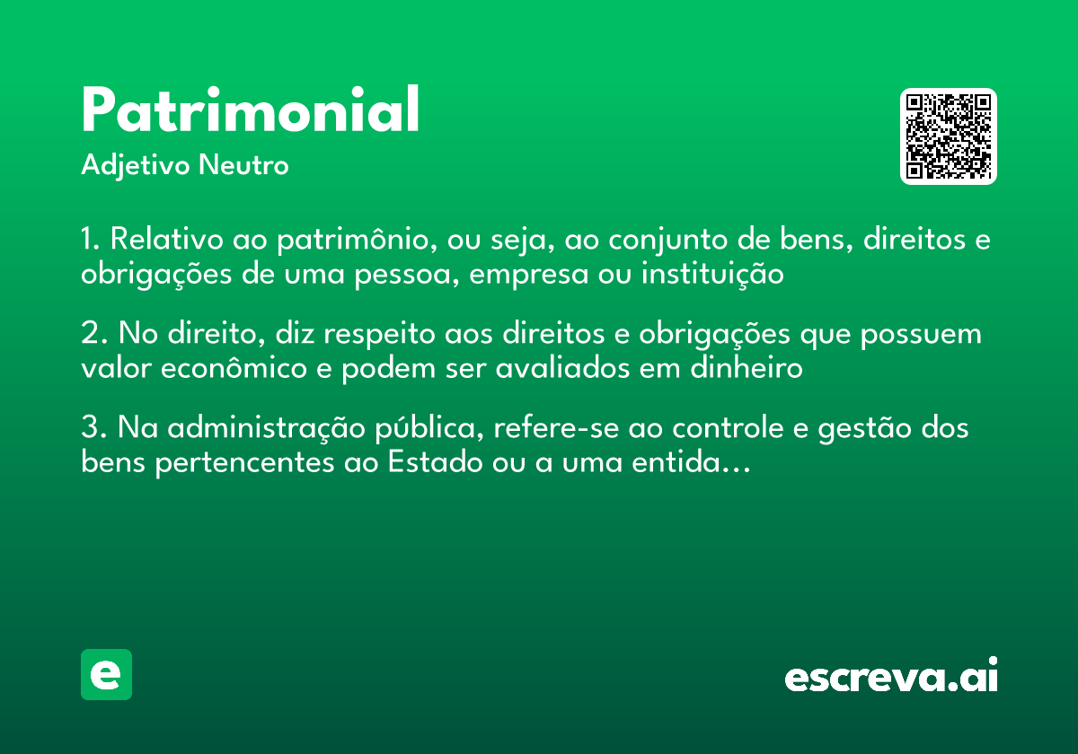 patrimonial