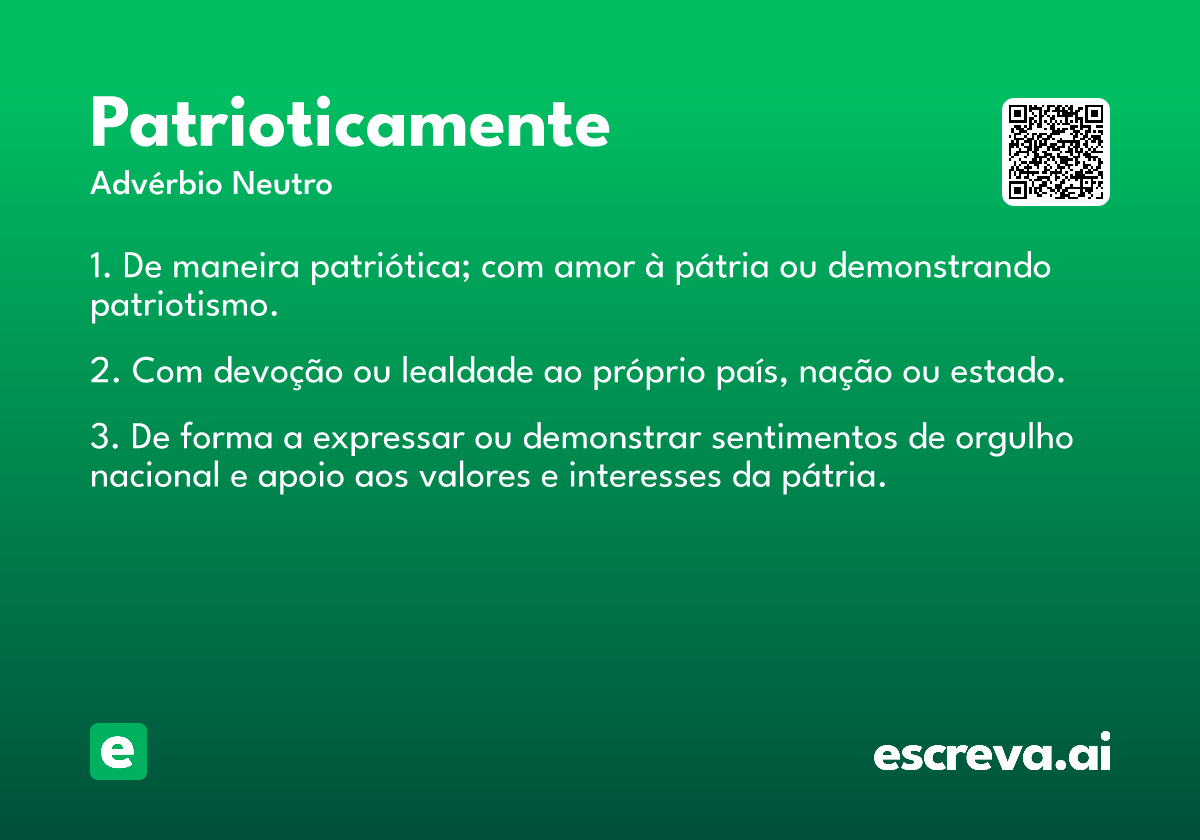 patrioticamente