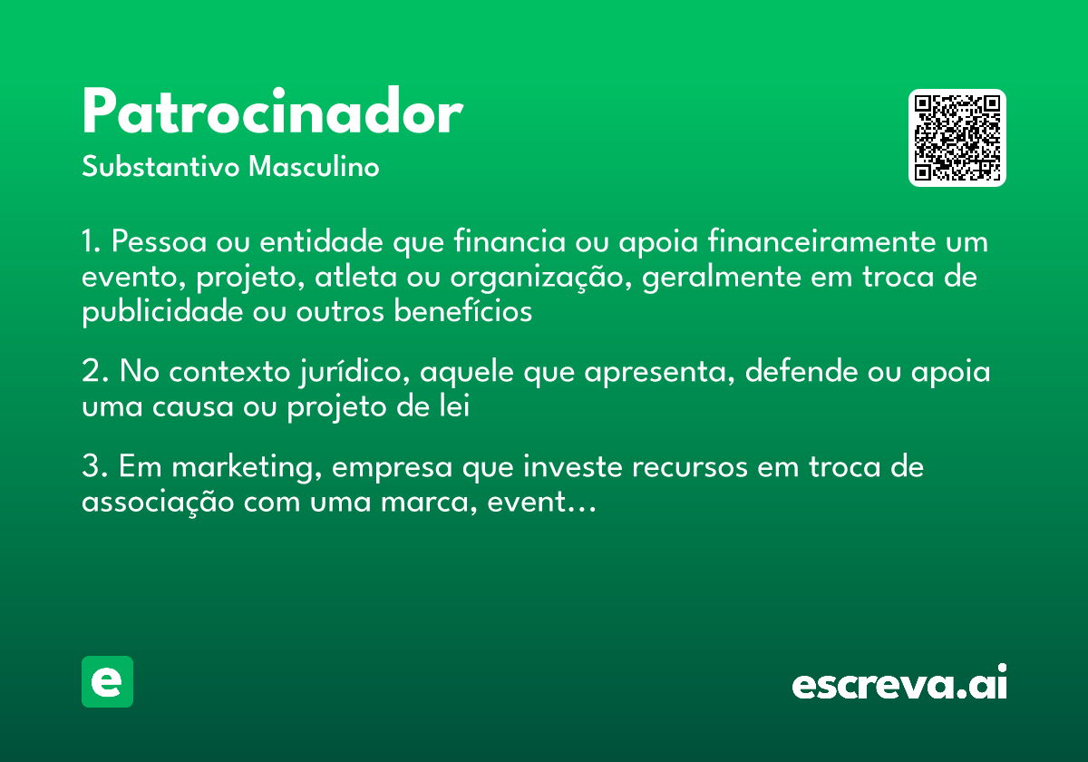 patrocinador