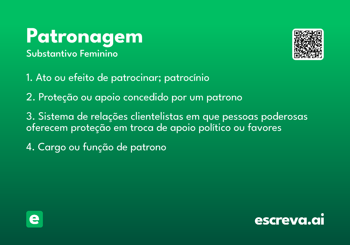 patronagem
