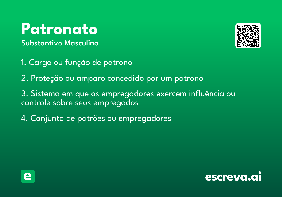 patronato
