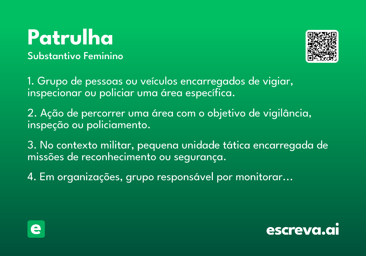 patrulha