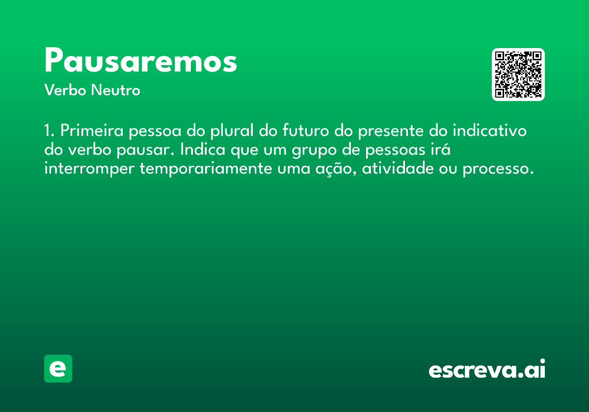 pausaremos