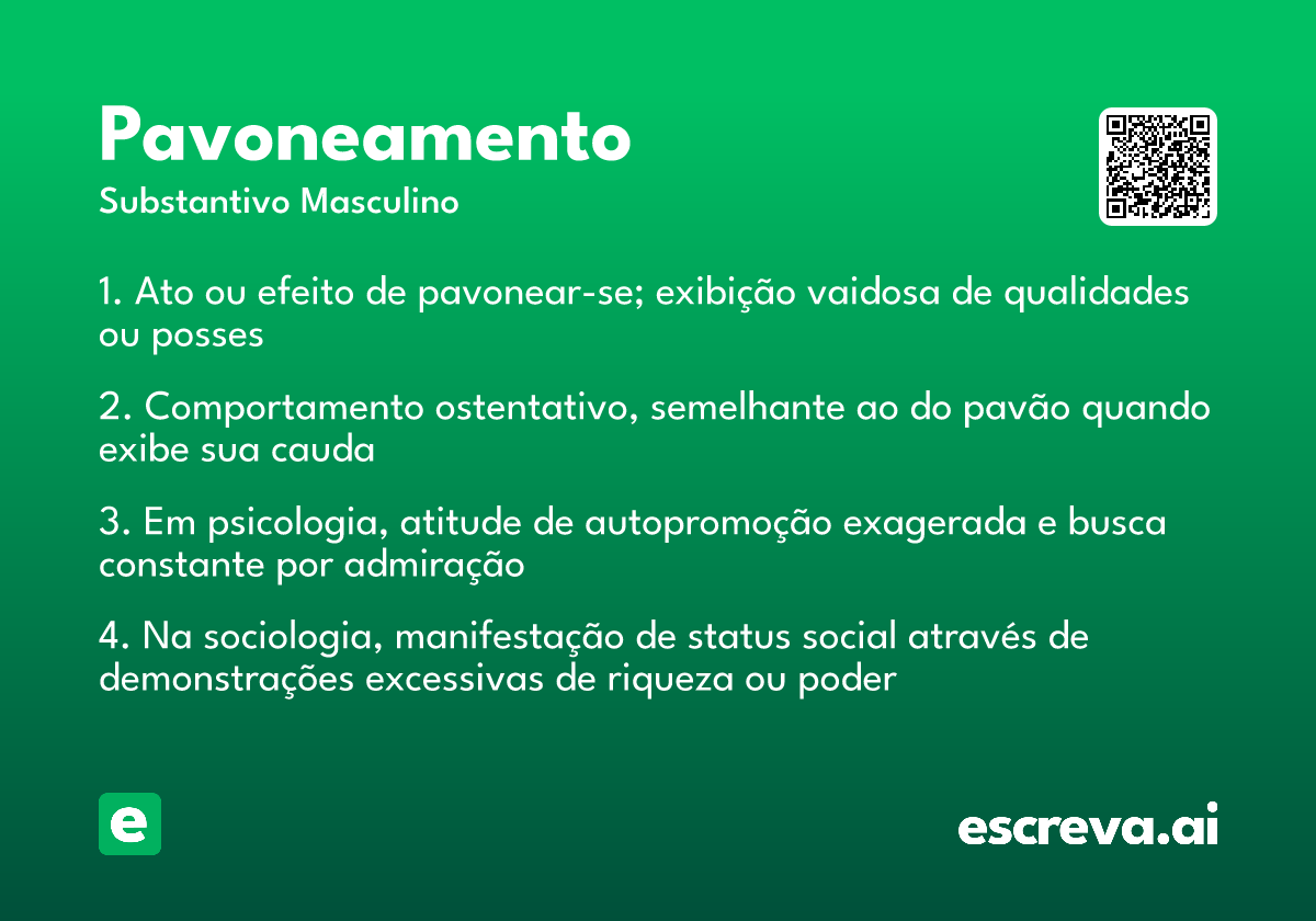 pavoneamento