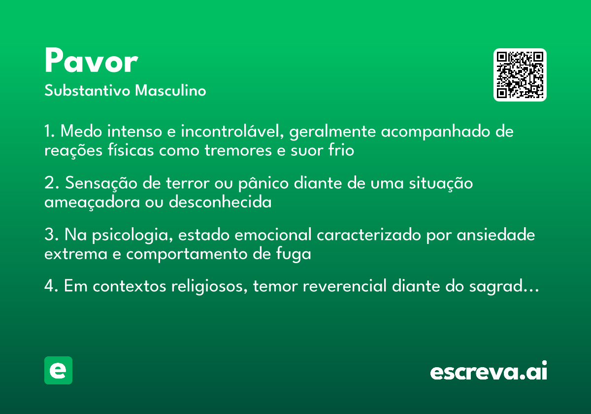 pavor