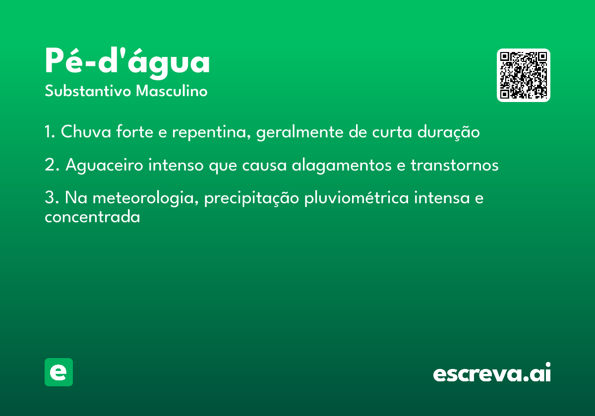 pé-d’água