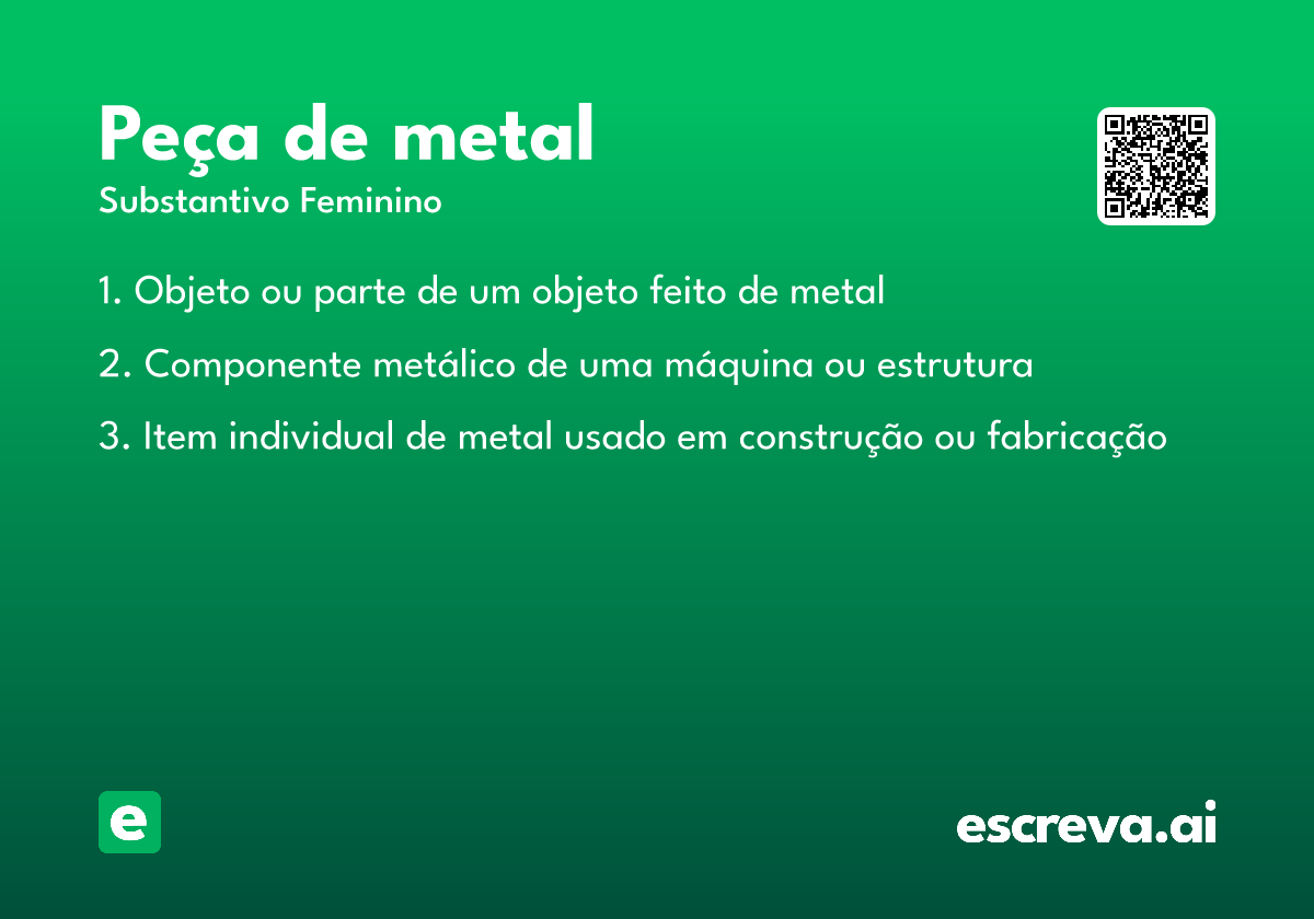 peça de metal