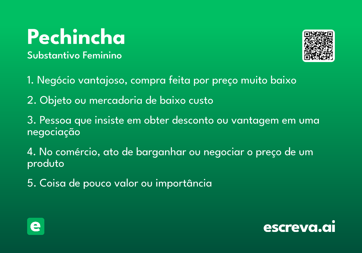 pechincha