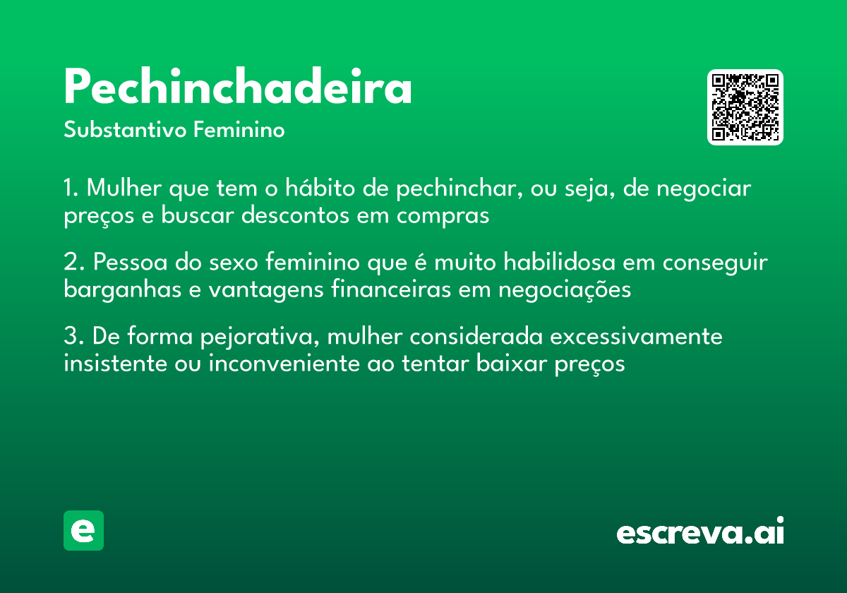 pechinchadeira