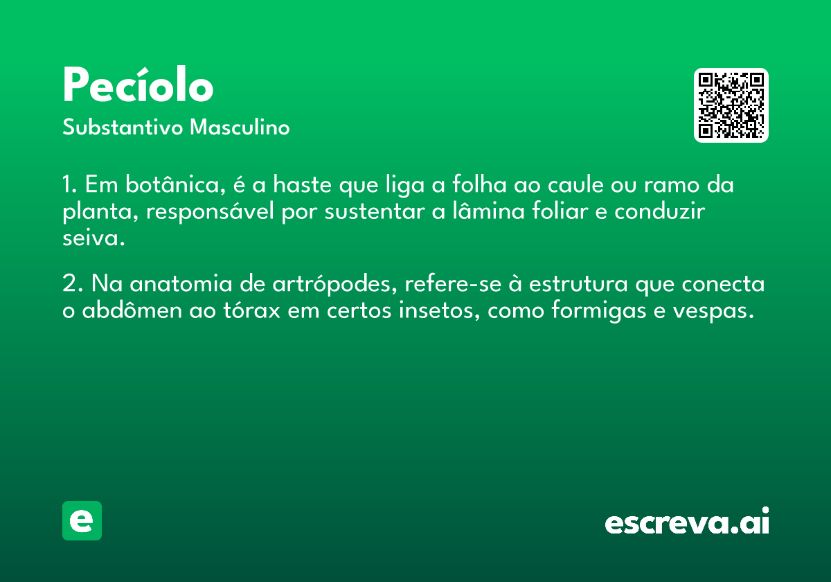 pecíolo