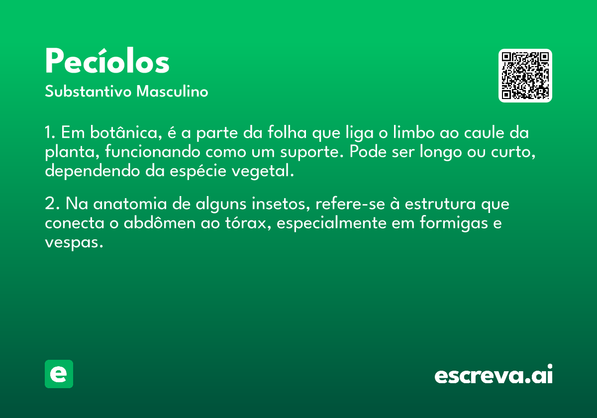 pecíolos