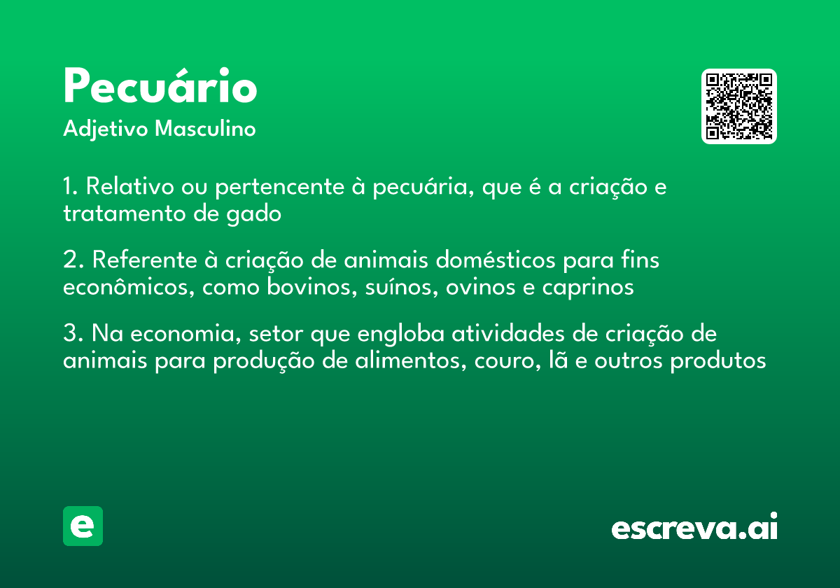 pecuário