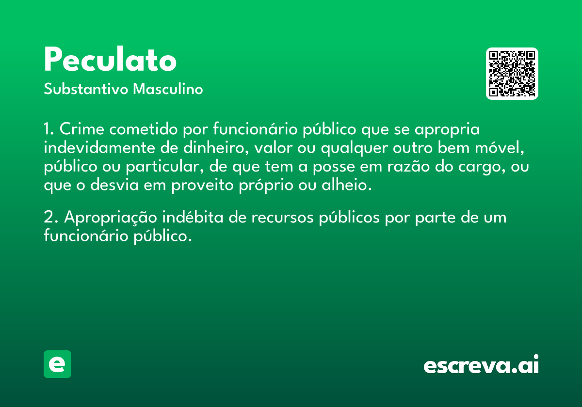 peculato