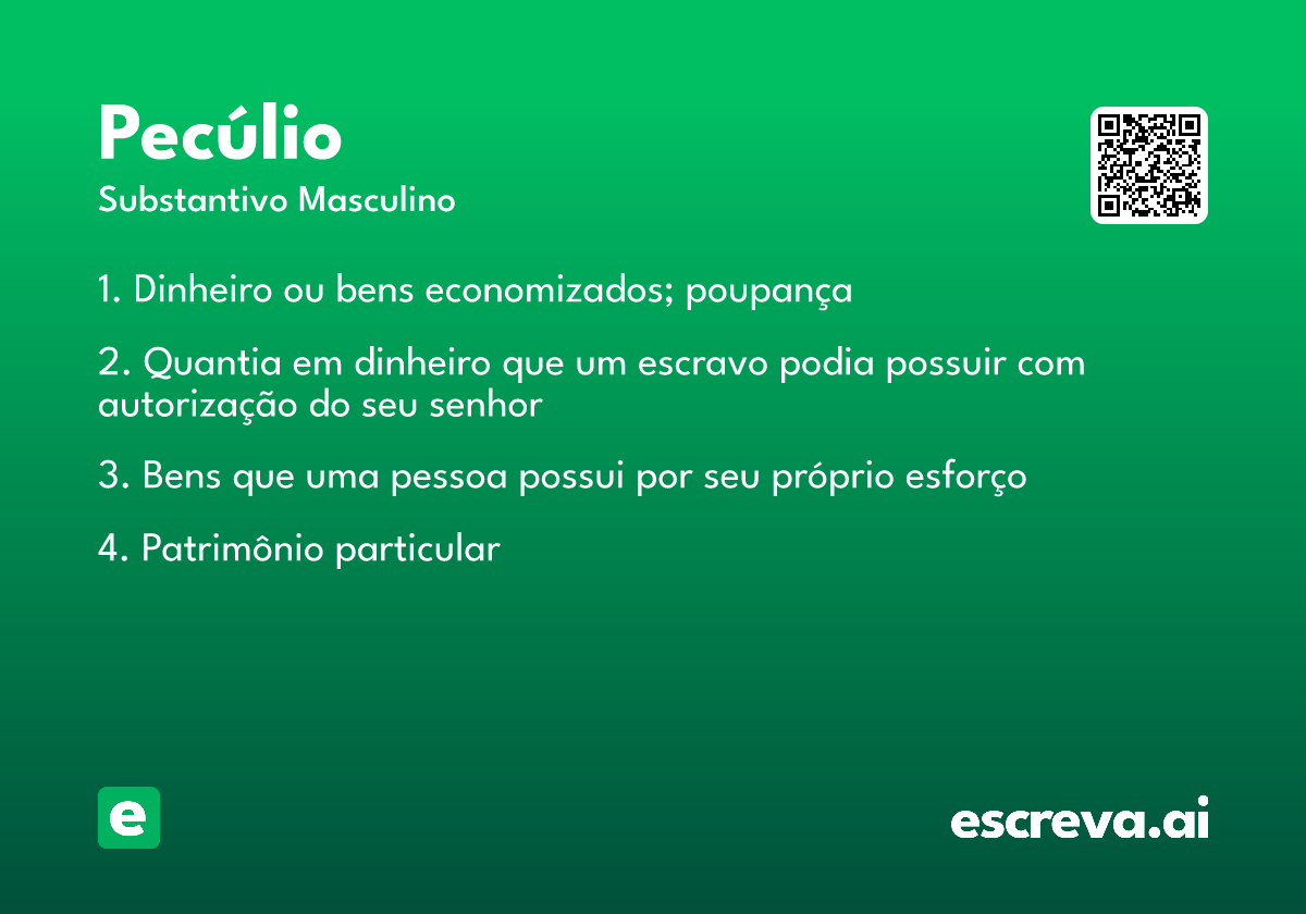 pecúlio