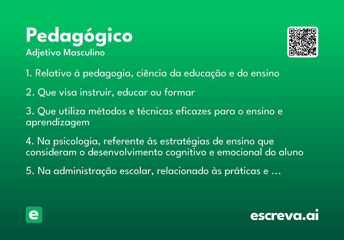 pedagógico