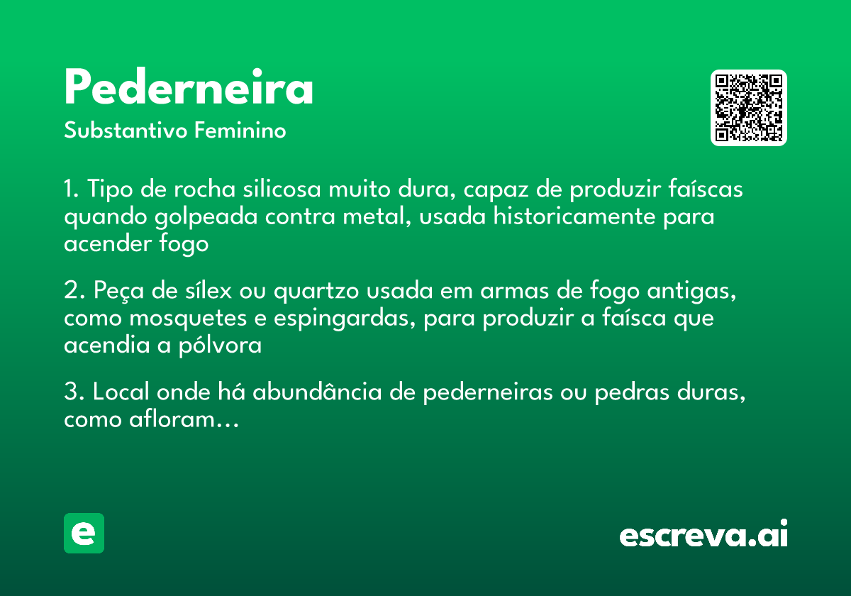 pederneira