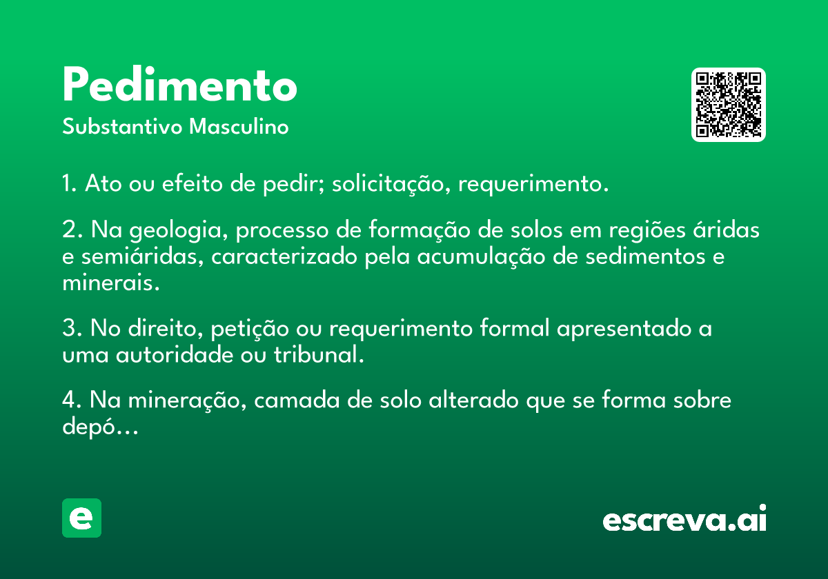 pedimento