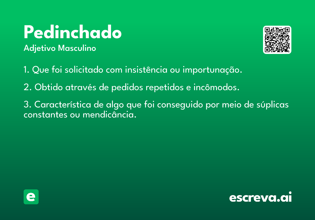 pedinchado