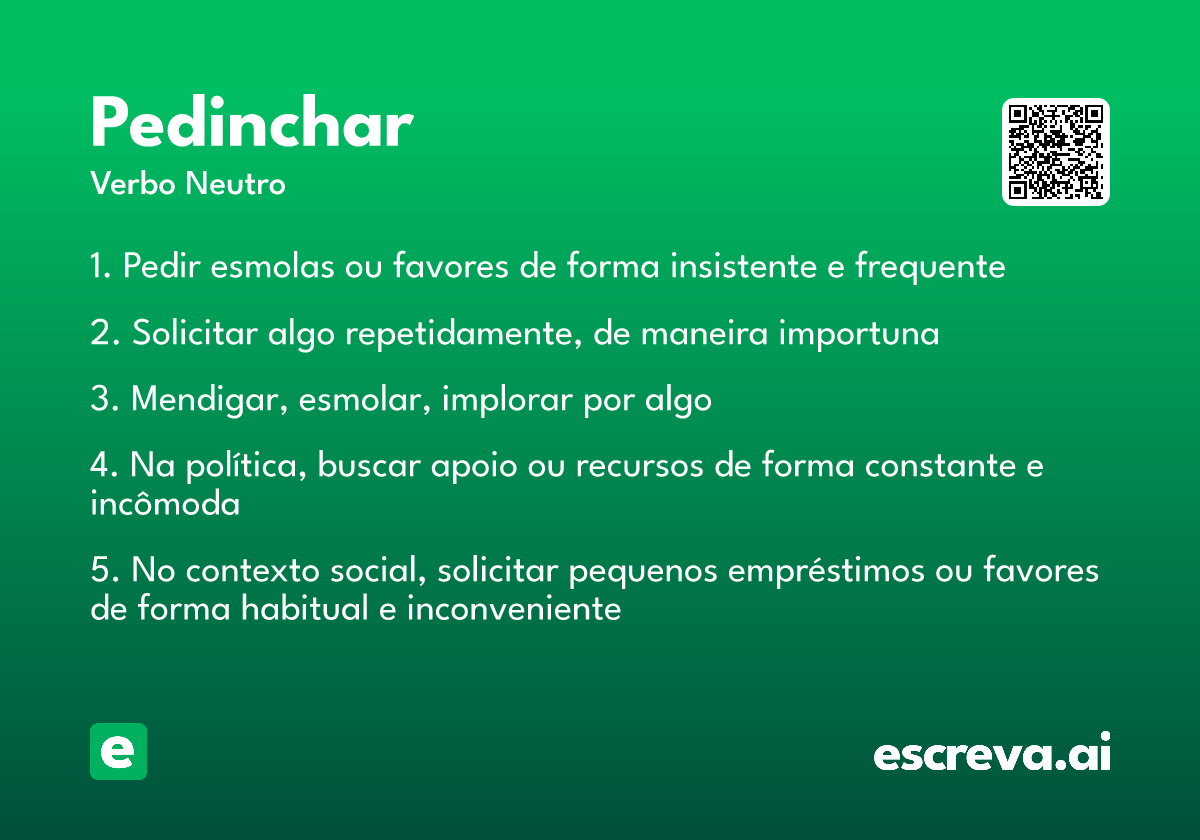 pedinchar