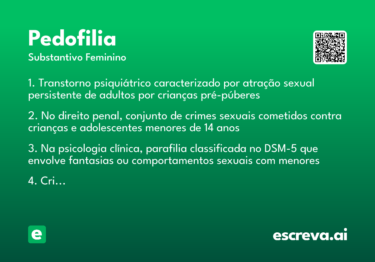 pedofilia