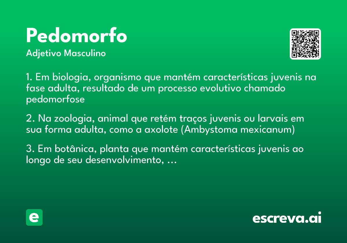 pedomorfo