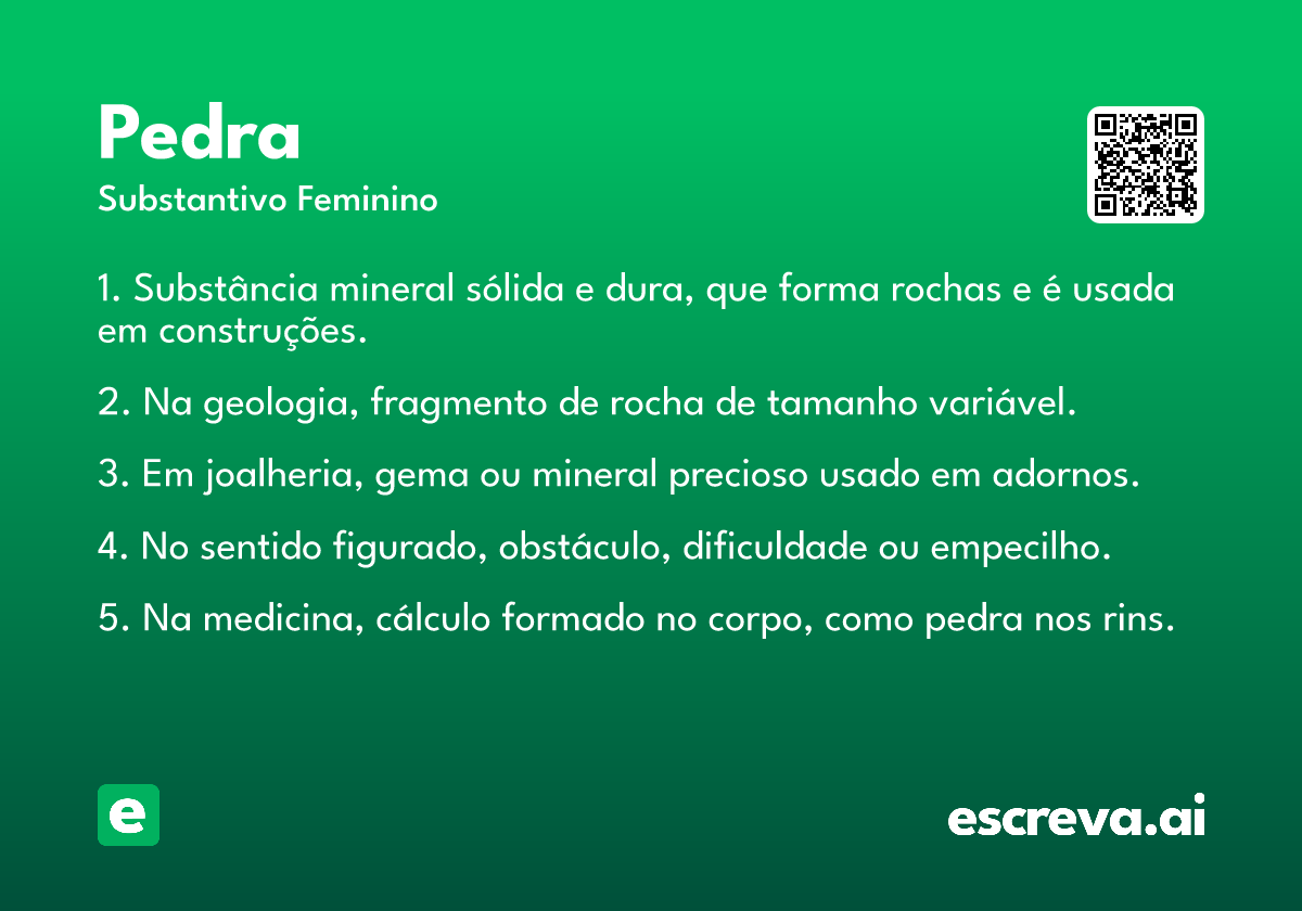 pedra