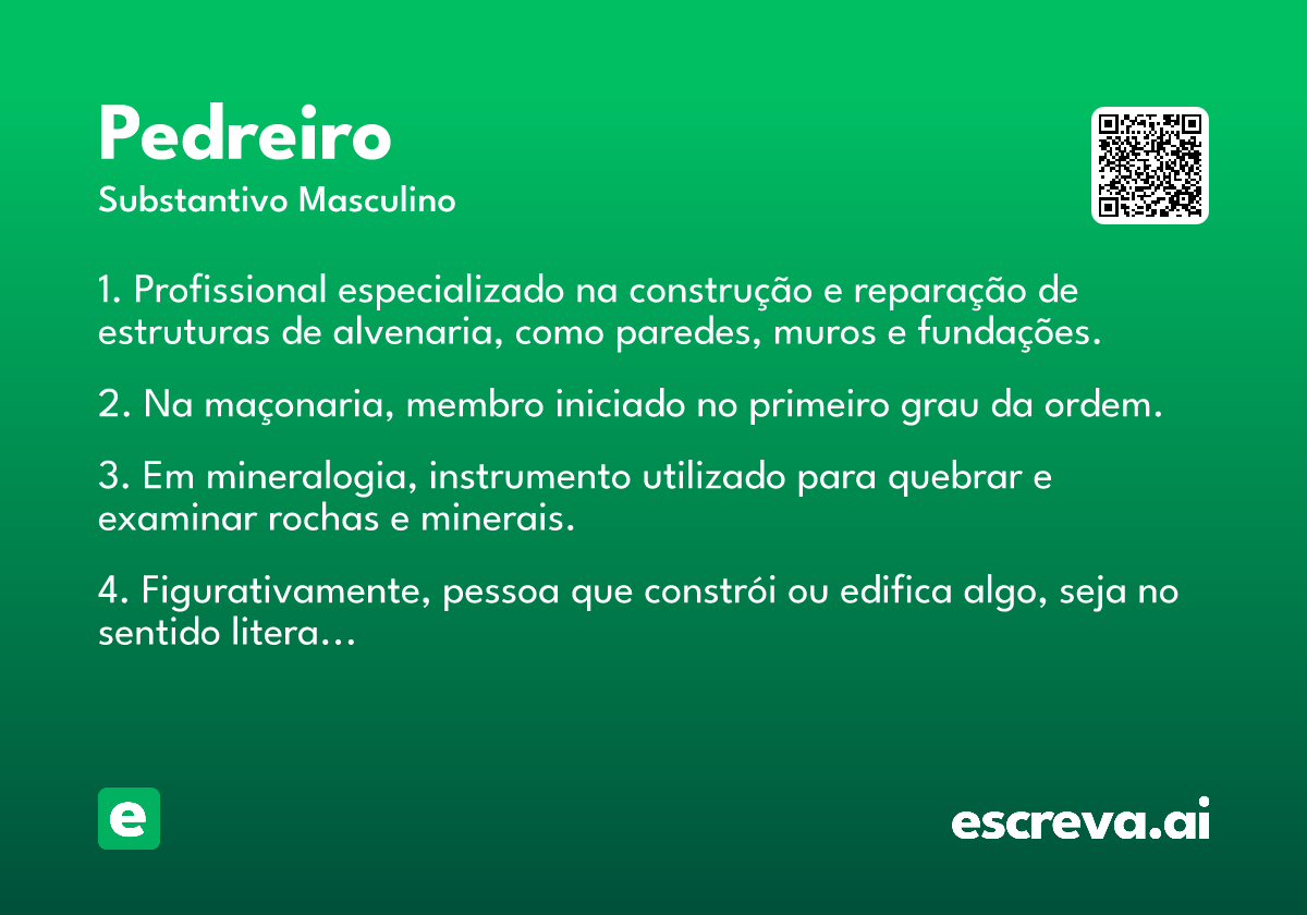 pedreiro