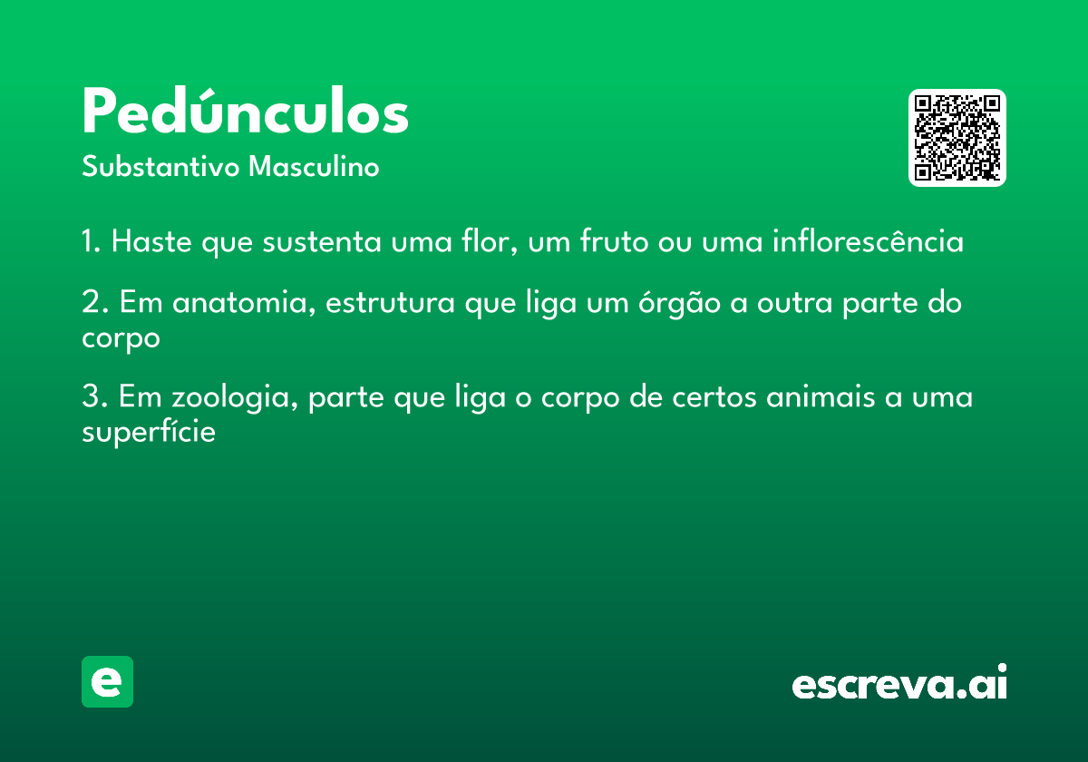 pedúnculos