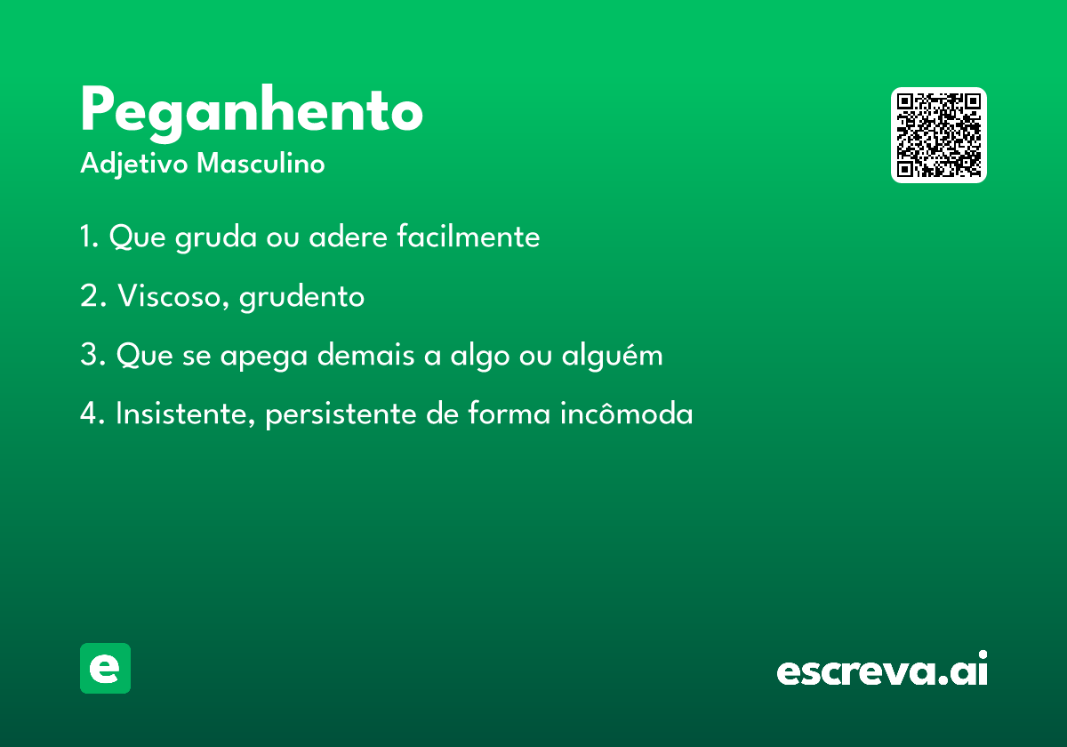 peganhento